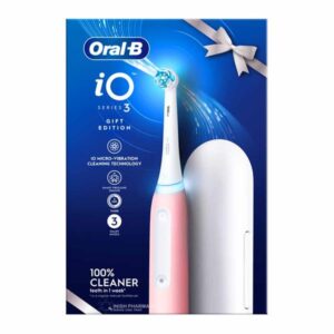 Oral-B iO3 Blush Pink Electric Toothbrush (+Travel Case)