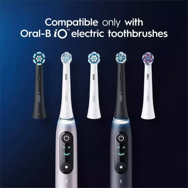 Oral-B iO Ultimate Clean Toothbrush Heads, Pack of 2 Counts